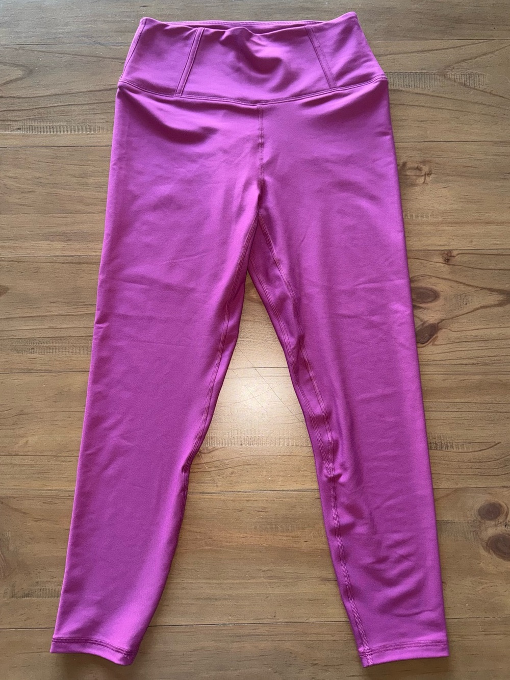 Abercrombie & Fitch YPB Activewear Leggings Fuchsia Pink Size Medium Short